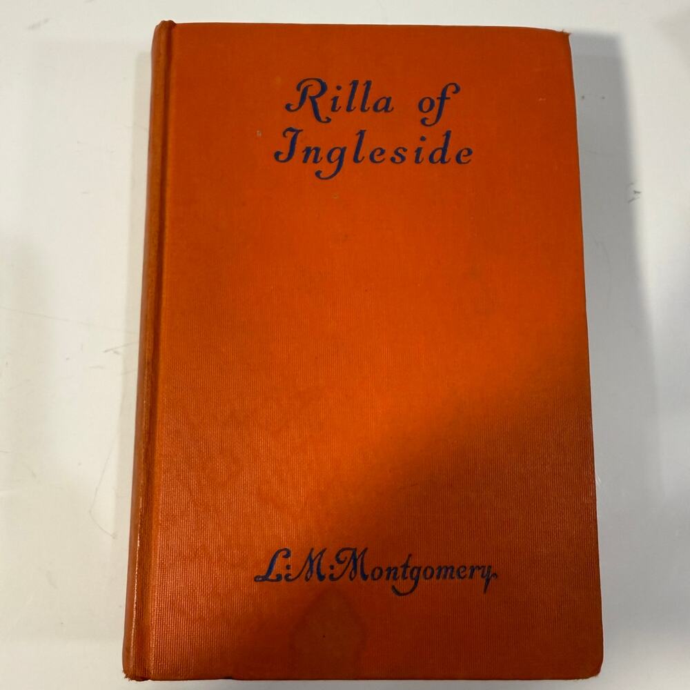 Rilla of Ingleside 1921 Vintage LM Montgomery Grosset and Dunlap Classic
